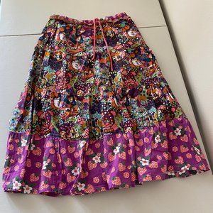 Super Cute Retro Animal Print Skirt